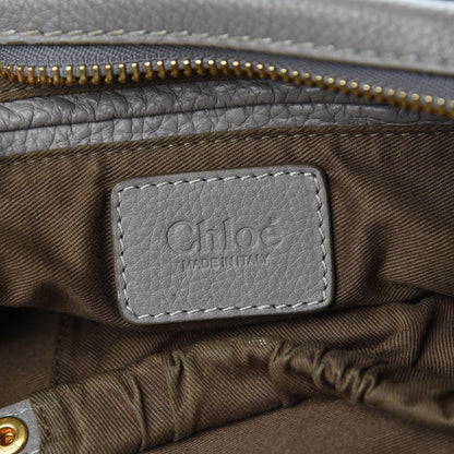 Chloe Calfskin Medium Marcie Satchel Cashmere Grey 7 of 13