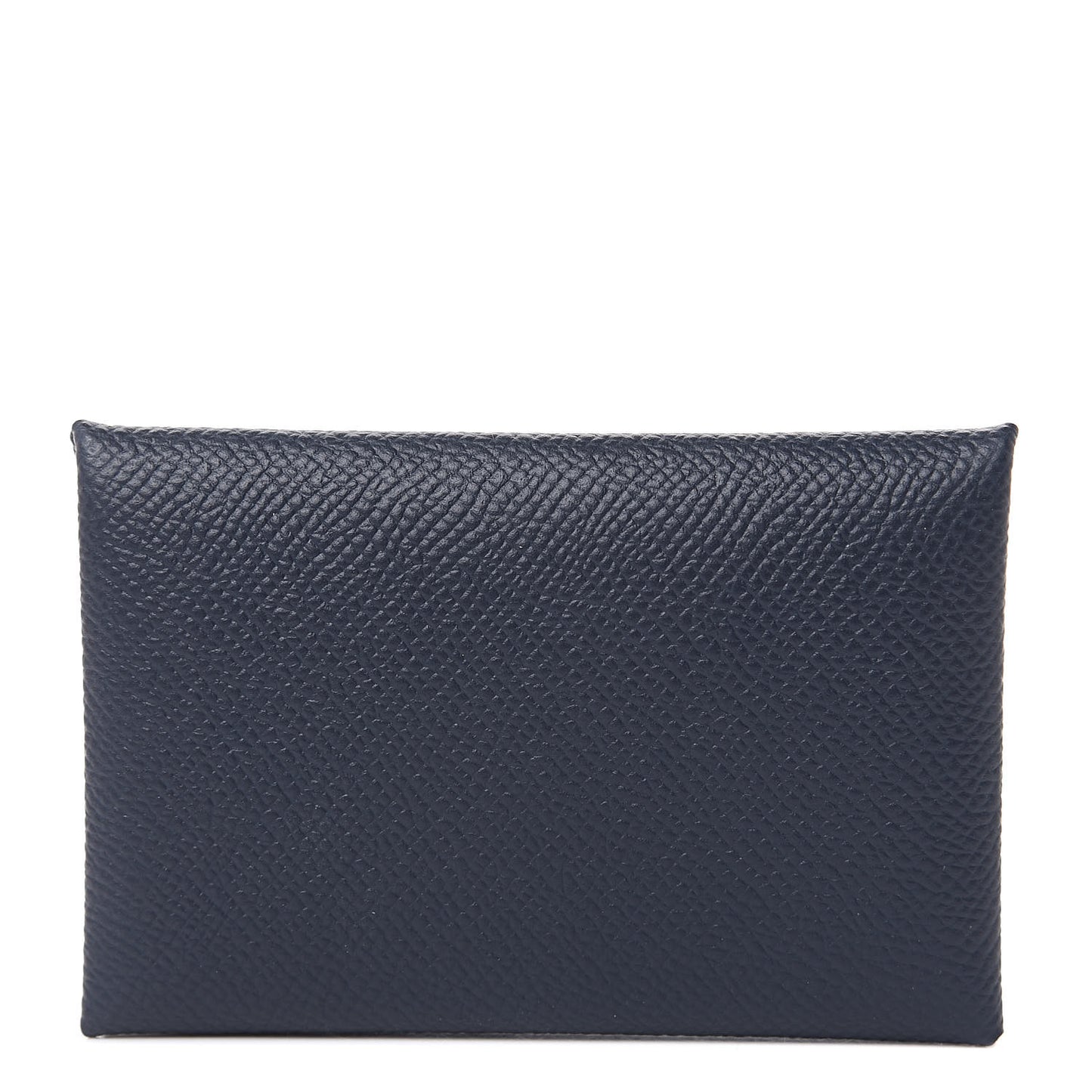 Epsom Verso Calvi Card Case Bleu Indigo Vert Amande