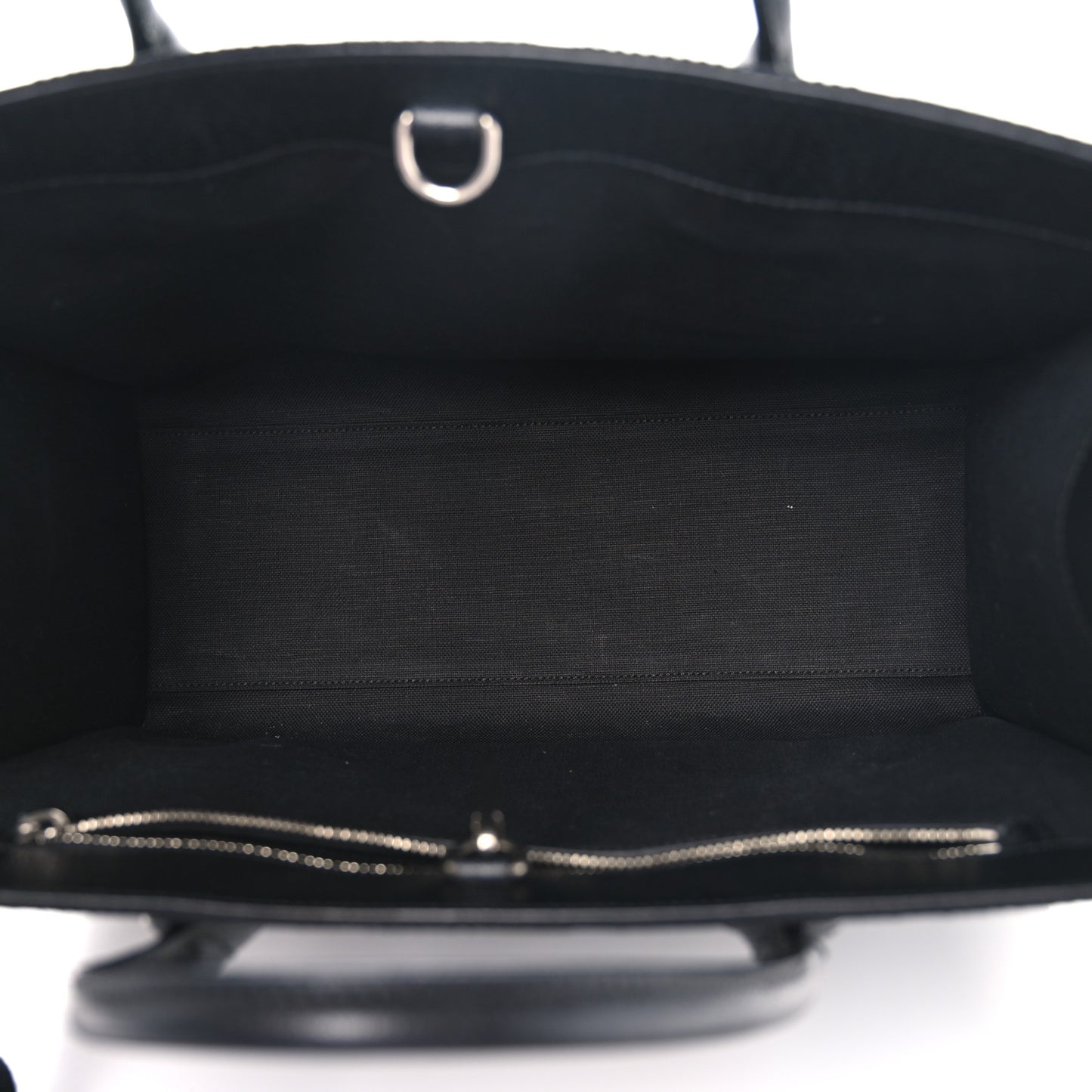 Monogram Jumbo GG Textured Dollar Calfskin Tote Bag Black