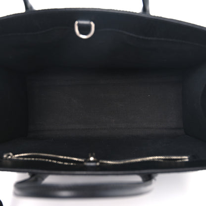 Gucci Monogram Jumbo GG Textured Dollar Calfskin Tote Bag Black 5 of 15