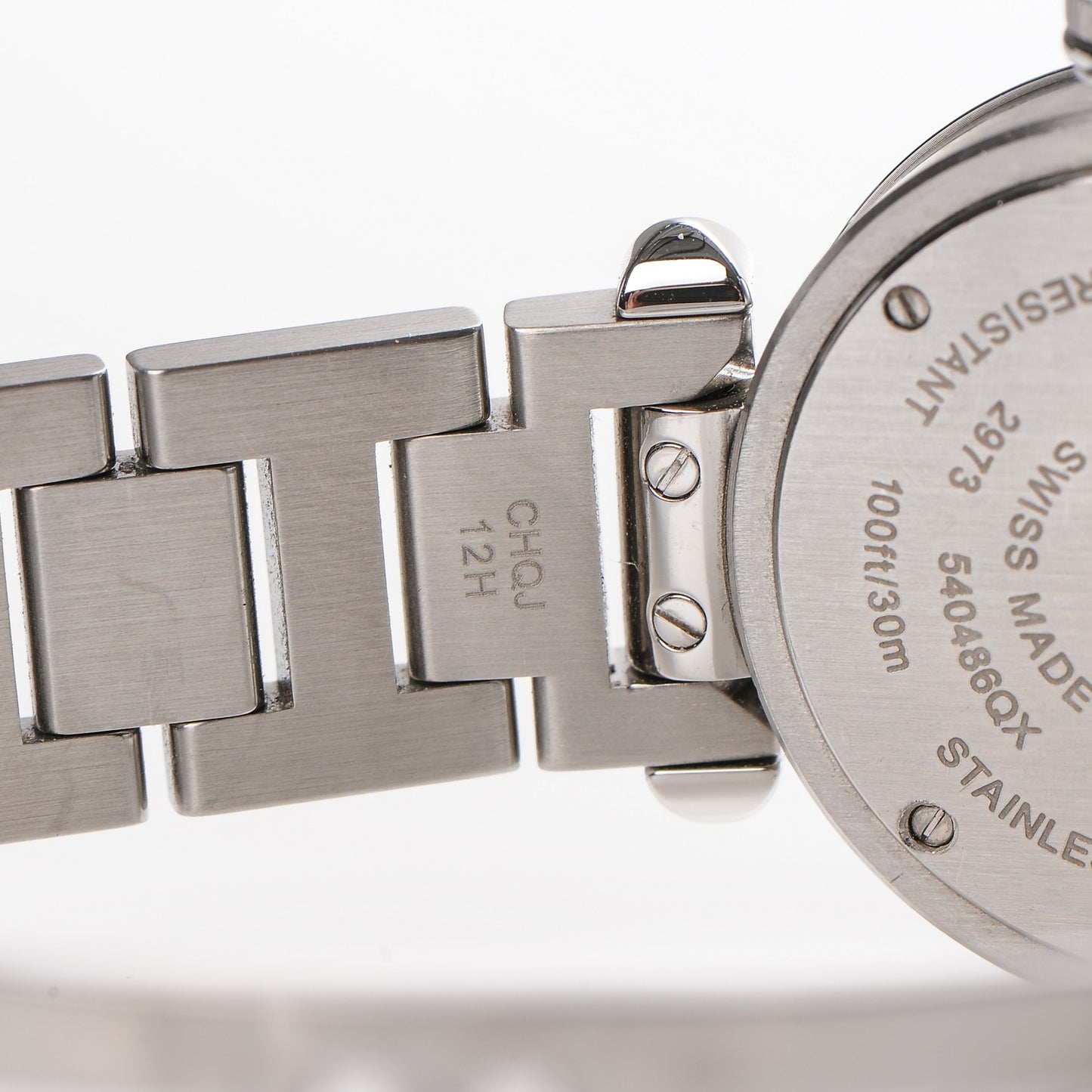 Stainless Steel 27mm Miss Pasha Quartz Watch Blue