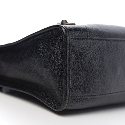 Balenciaga Chevre Classic Hardware Metallic Edge S City Black 7 of 9