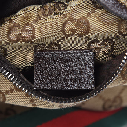 Gucci Monogram Web Belt Bag Dark Brown 6 of 9
