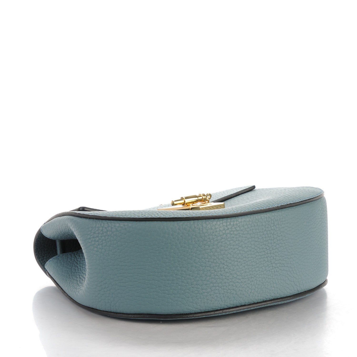 Chloe Grained Lambskin Drew Shoulder Bag Cloudy Blue 4 of 7