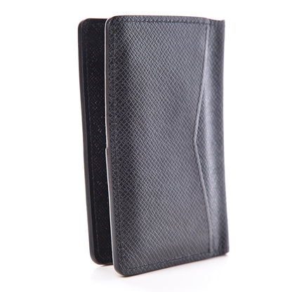 Louis Vuitton Taiga Pocket Organizer NM Black 3 of 11