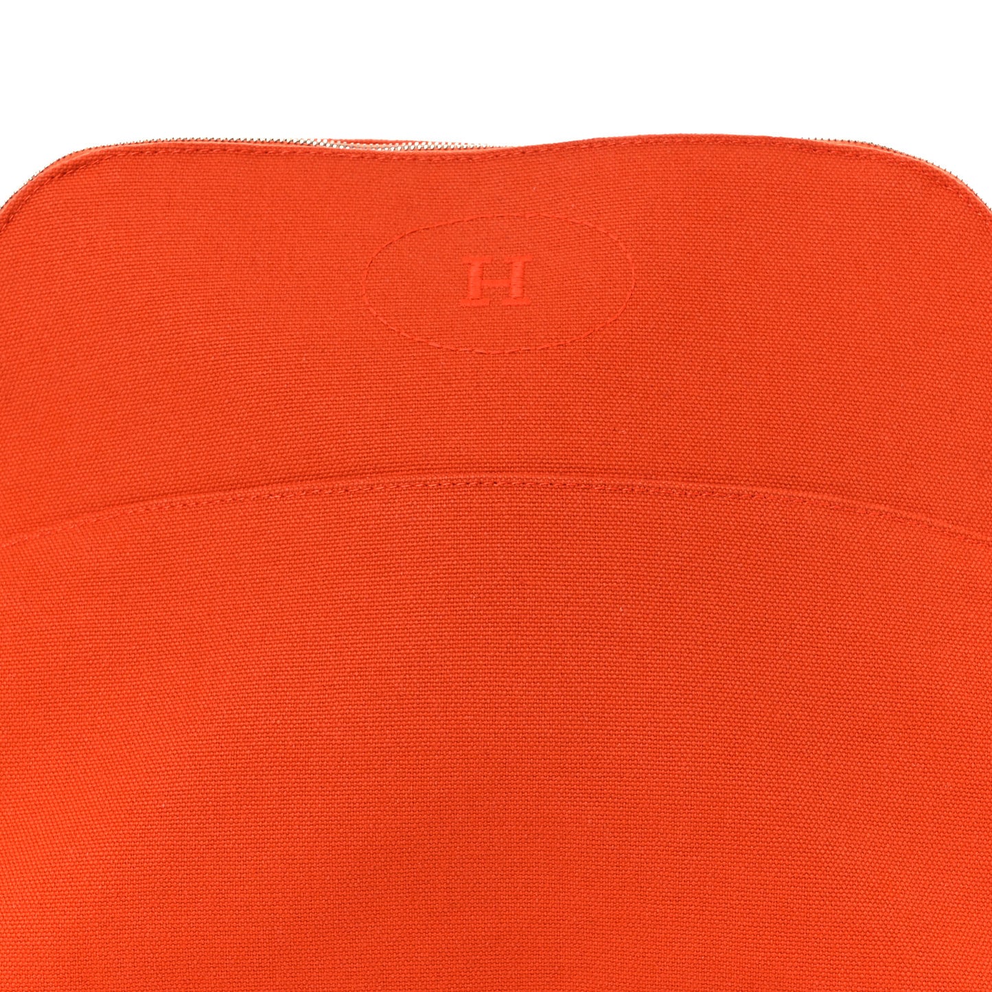 Cotton Canvas Bolide Travel Cosmetic Pouch Feu