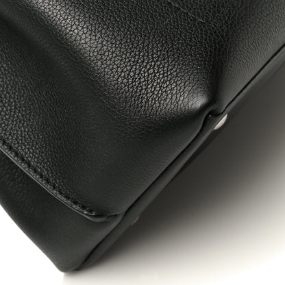 Louis Vuitton Calfskin Lockme Ever BB Black 10 of 12