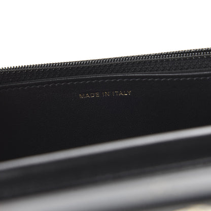 Chanel Calfskin Once Upon A Time Wallet on Chain WOC Black 9 of 12