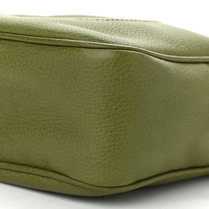 Gucci Pebbled Calfskin Small Soho Disco Bag Green 11 of 17