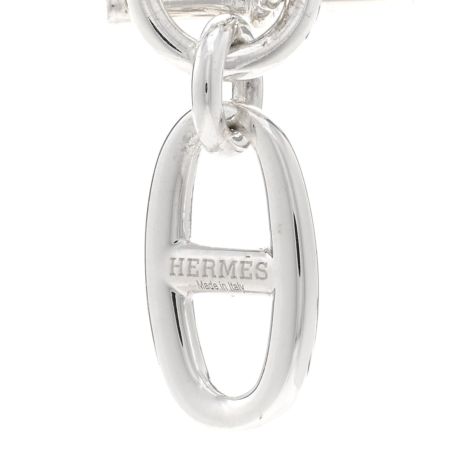 Sterling Silver Amulette Chaine d'Ancre Necklace