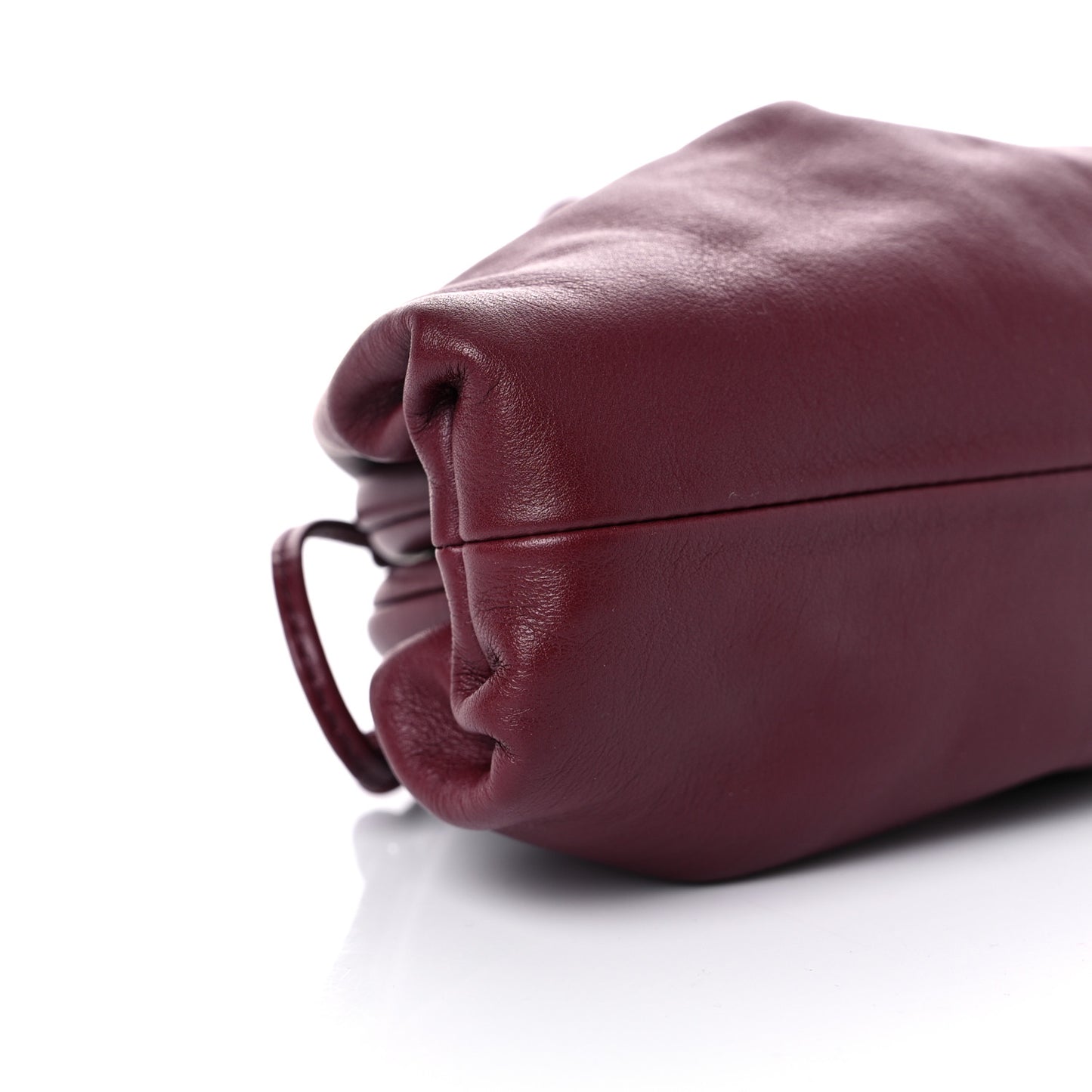 Butter Calfskin The Mini Pouch Bordeaux