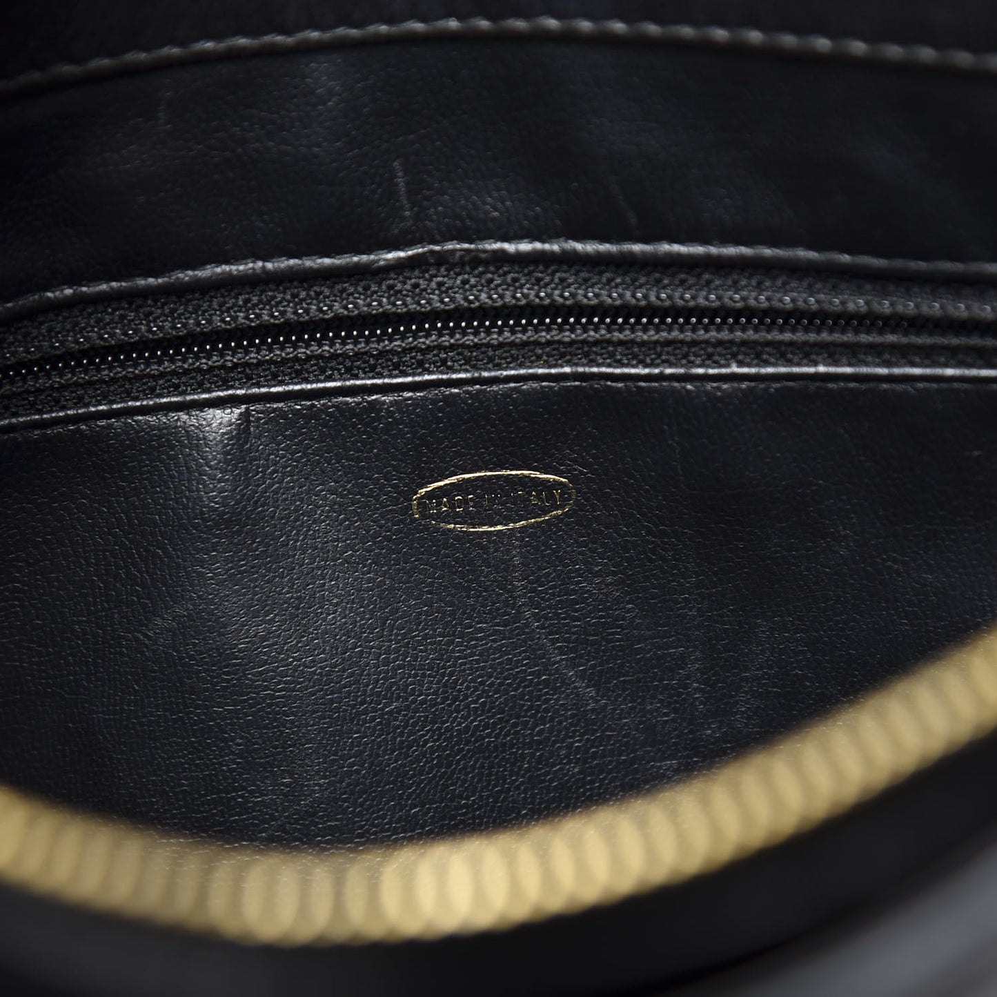 Lambskin CC Shoulder Bag Black