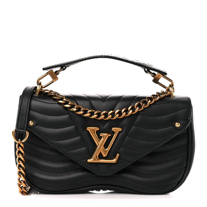 Louis Vuitton Calfskin New Wave Chain PM Black 1 of 11