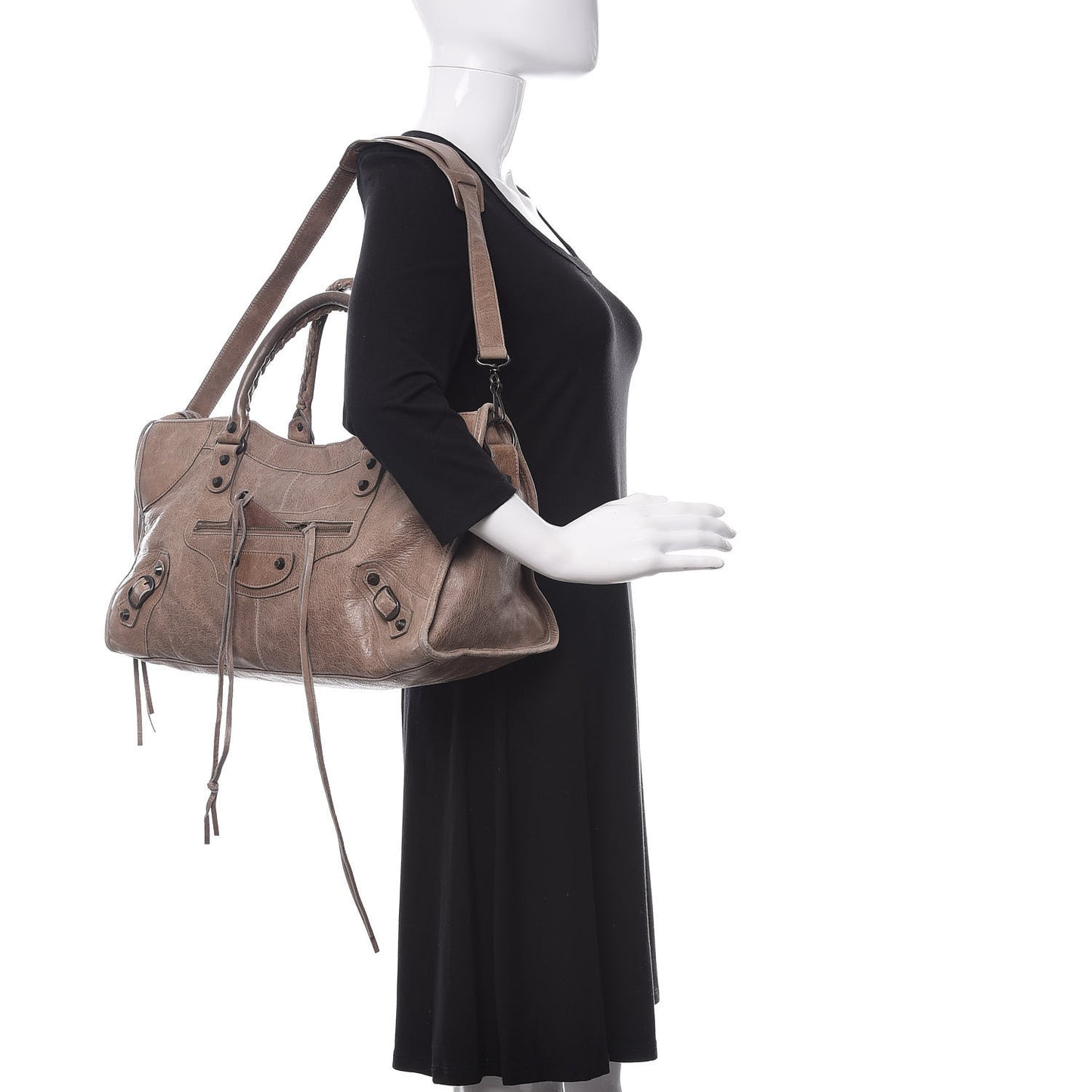 Agneau Classic Hardware Part Time Gris Poivre