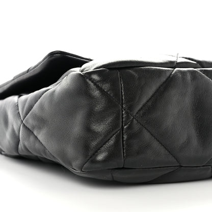 Chanel Lambskin Quilted Large Chanel 19 Flap Black 10 of 10