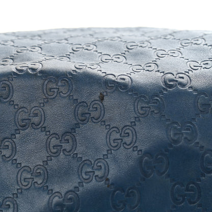 Gucci Guccissima Medium Icon Bit Tote Blue 22 of 23