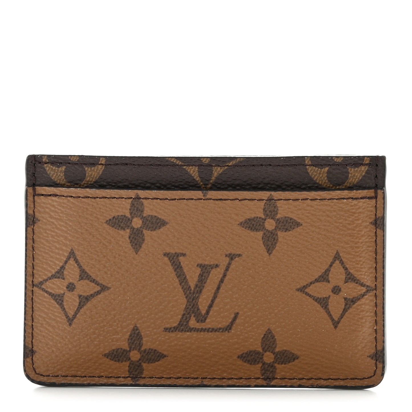 Reverse Monogram Card Holder