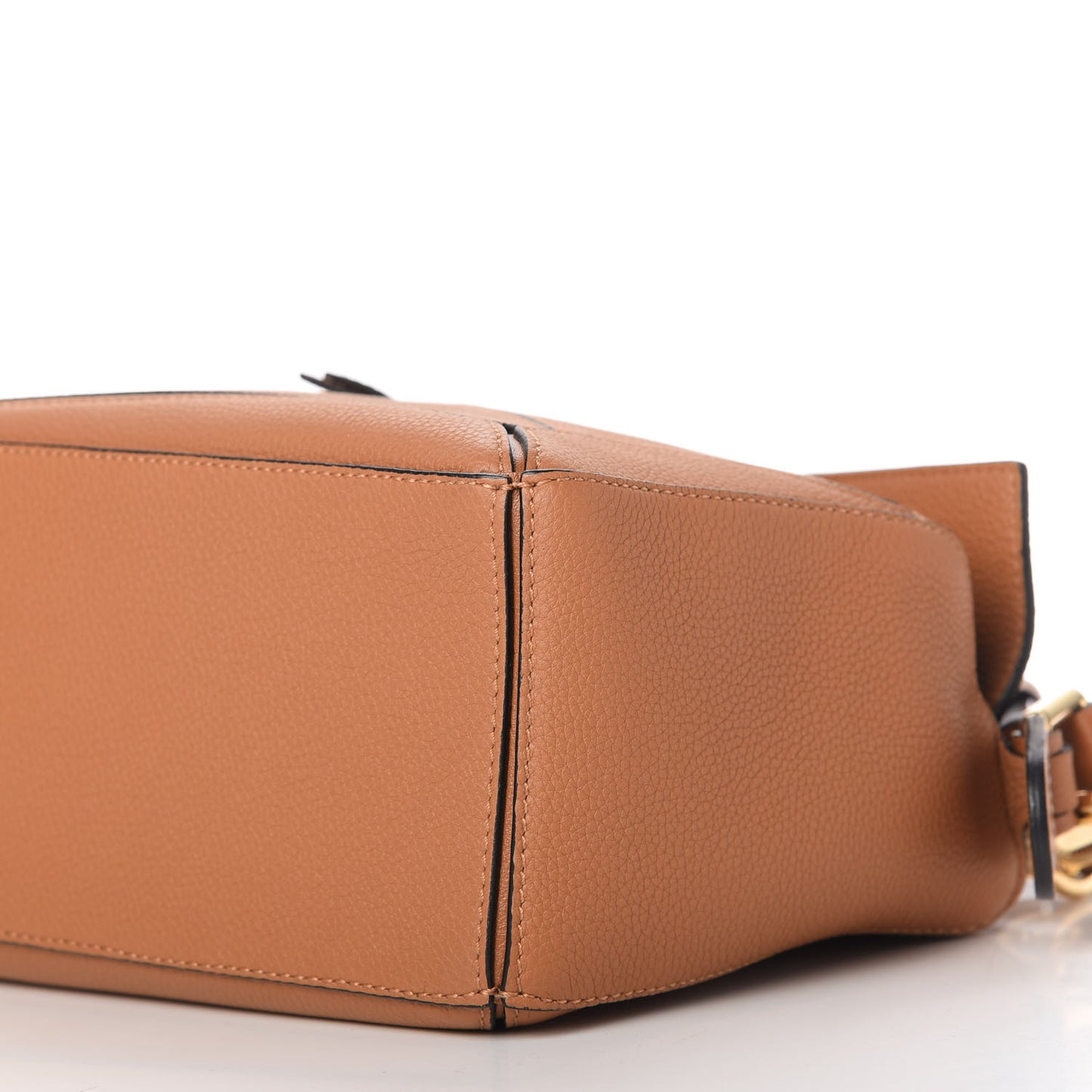 Calfskin Small Puzzle Bag Light Caramel