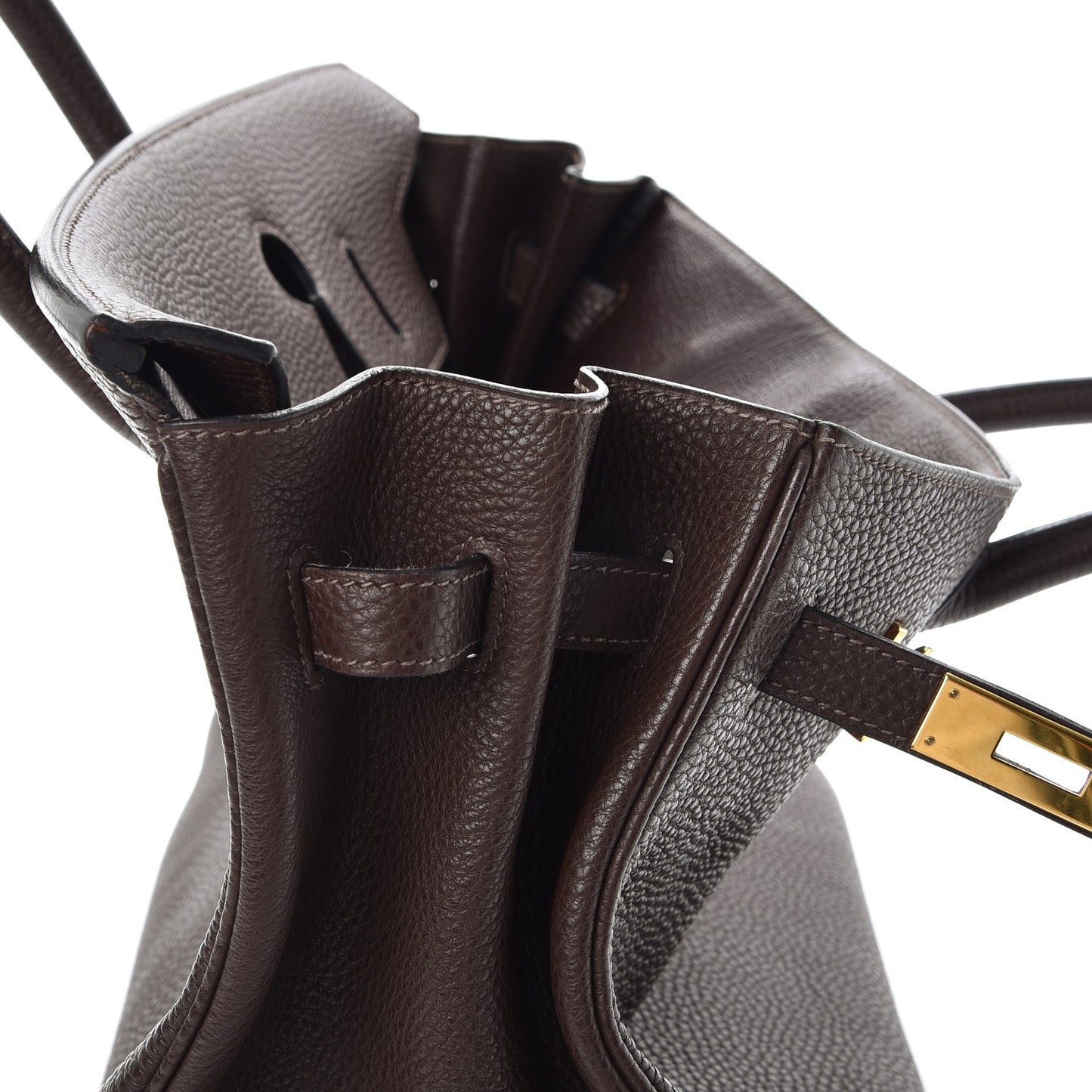 Togo Birkin 35 Chocolate