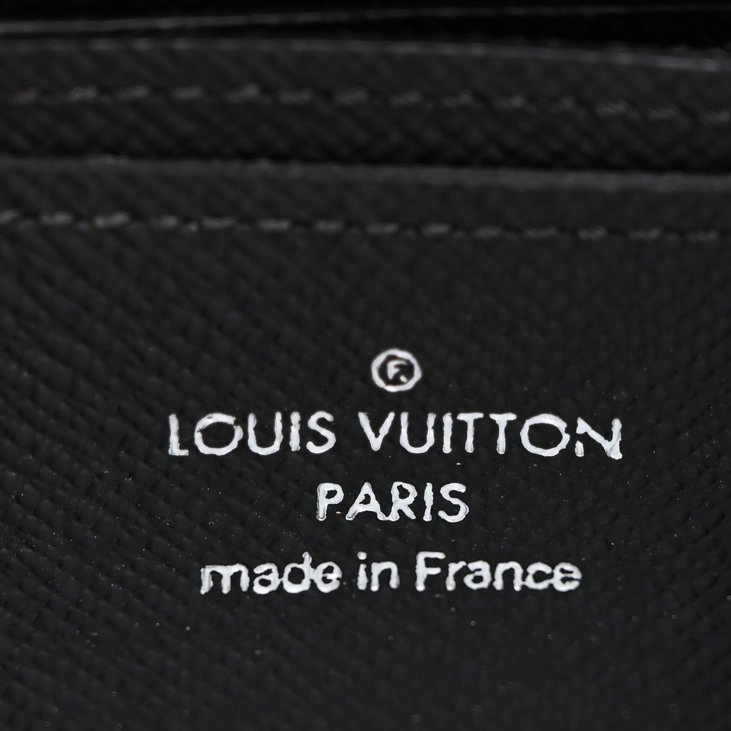 Louis Vuitton Taiga Zippy Coin Purse Vertical Black 6 of 8