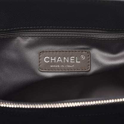 Chanel Caviar Quilted Grand Shopping Tote GST Grey 6 of 11