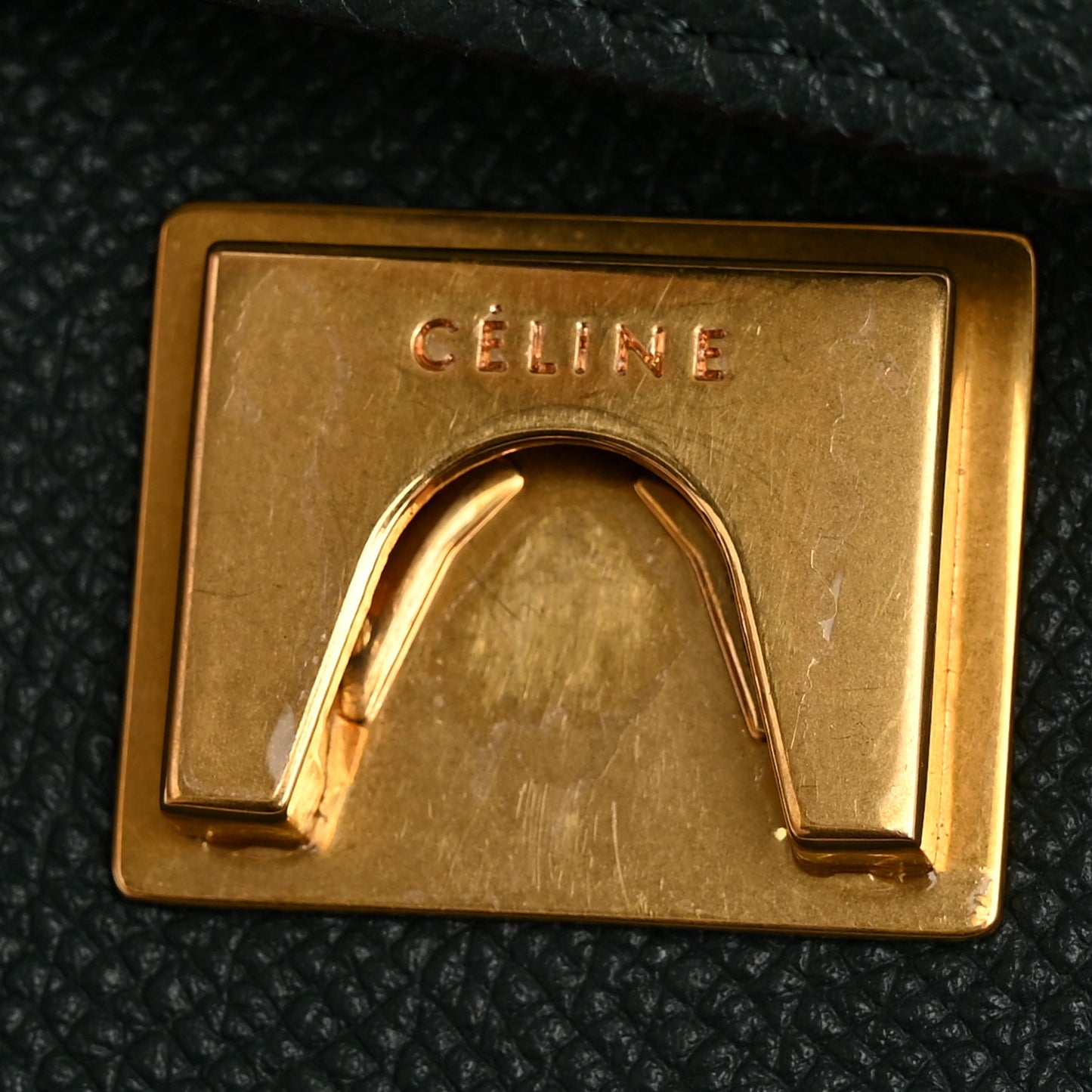 Grained Calfskin Micro Belt Bag Amazone