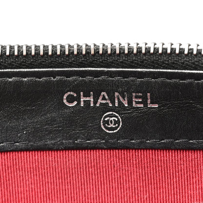 Chanel Aged Calfskin Quilted Small Gabrielle Clutch With Chain Black 5 of 10
