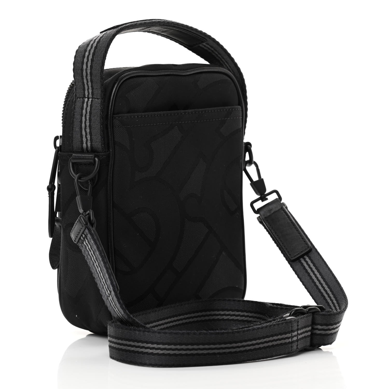 Burberry Jacquard Logo TB Crossbody Bag Black 3 of 10