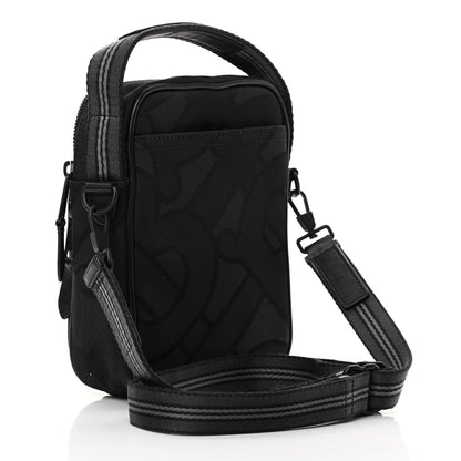 Burberry Jacquard Logo TB Crossbody Bag Black 3 of 10