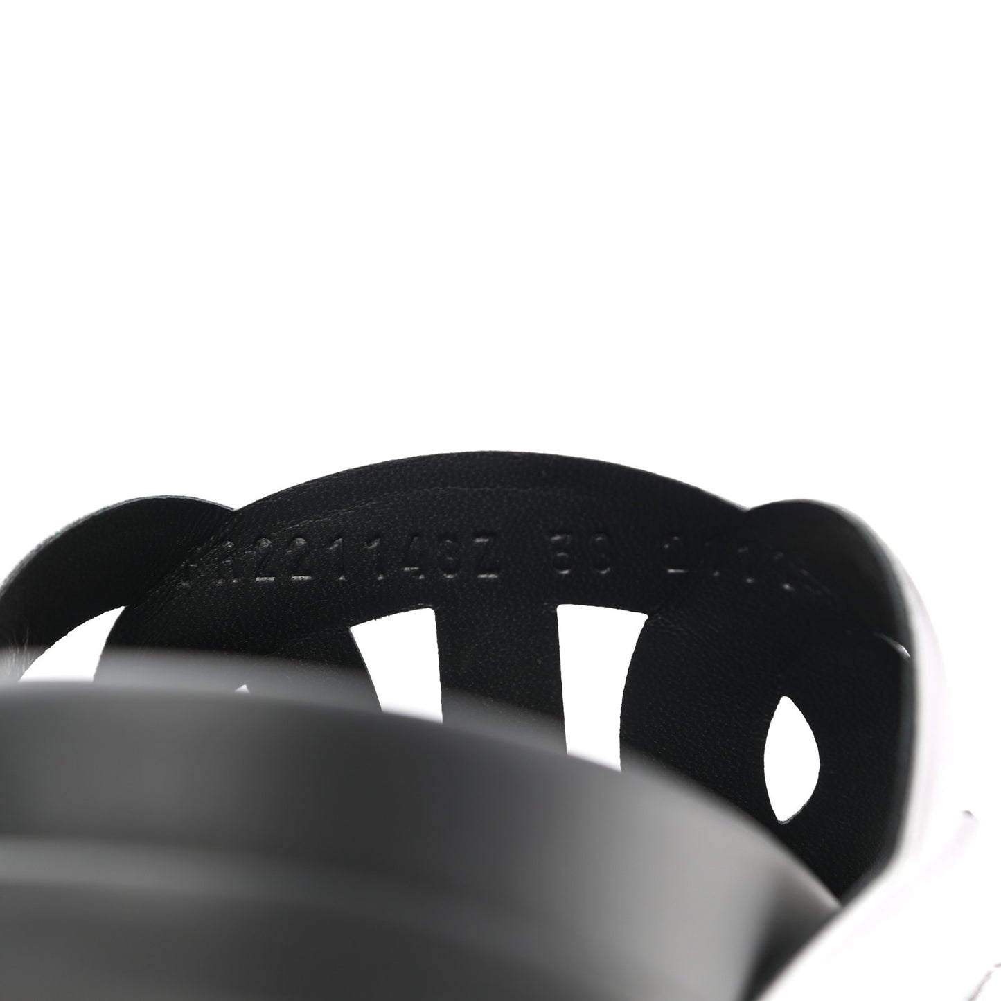 Nappa Extra Sandals 38 Gris Argent