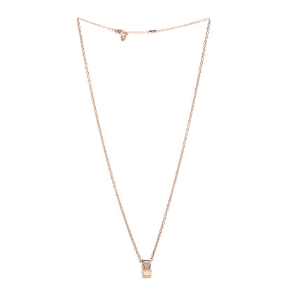 Bulgari 18K Rose Gold Diamond Serpenti Viper Pendant Necklace 3 of 5