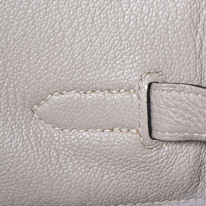 Hermes Togo Birkin 35 Gris Tourterelle 20 of 42