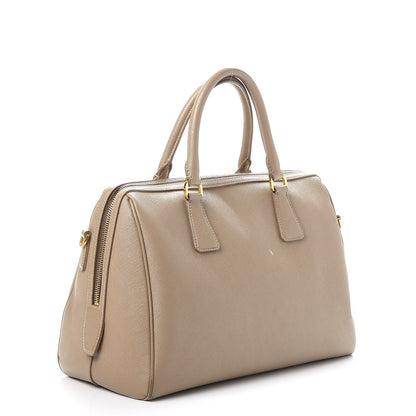 Prada Saffiano Lux Bowler Argilla 3 of 17