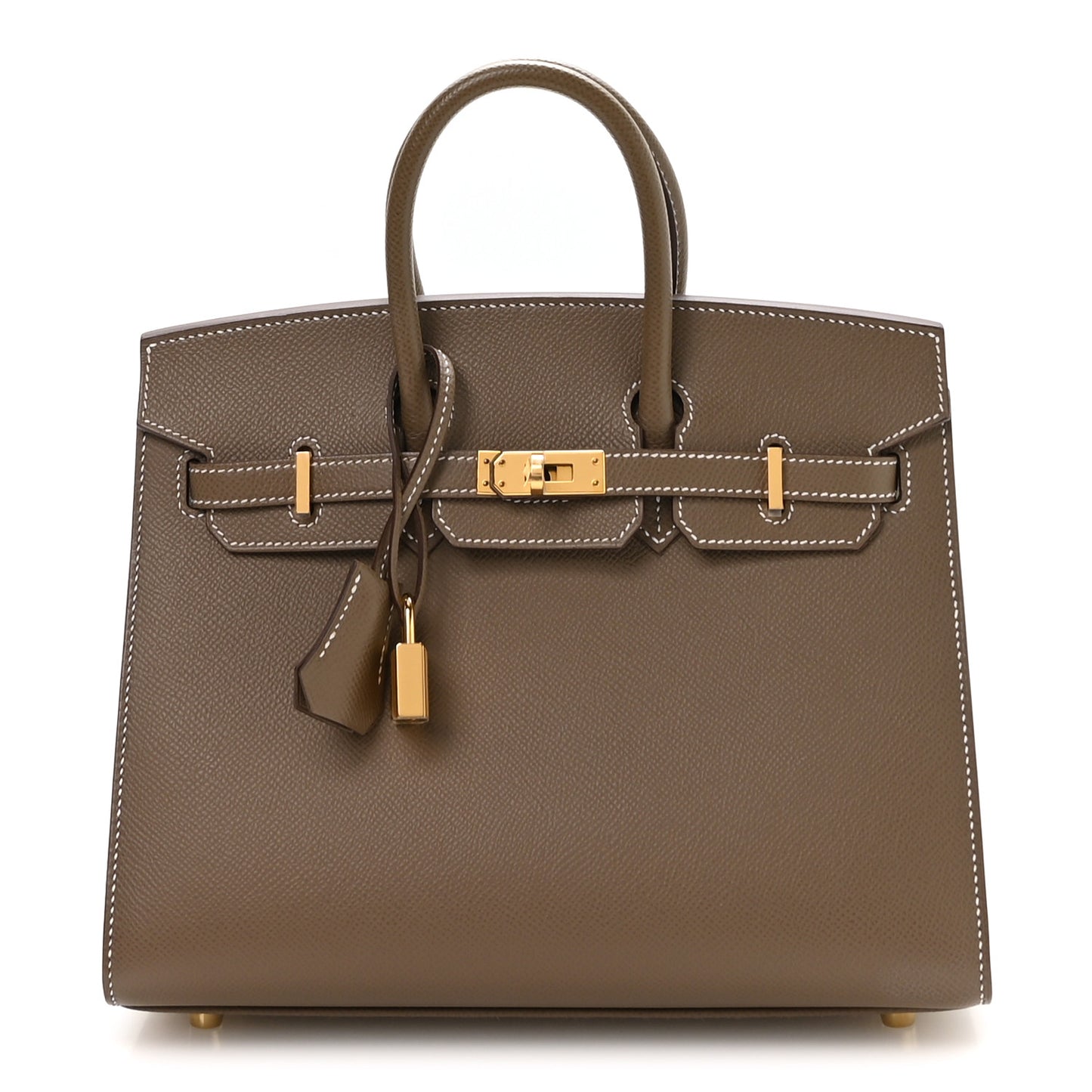 Epsom Birkin Sellier 25 Etoupe