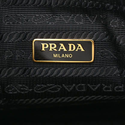 Prada Saffiano Lux Re-Edition 2005 Shoulder Bag Black 7 of 12