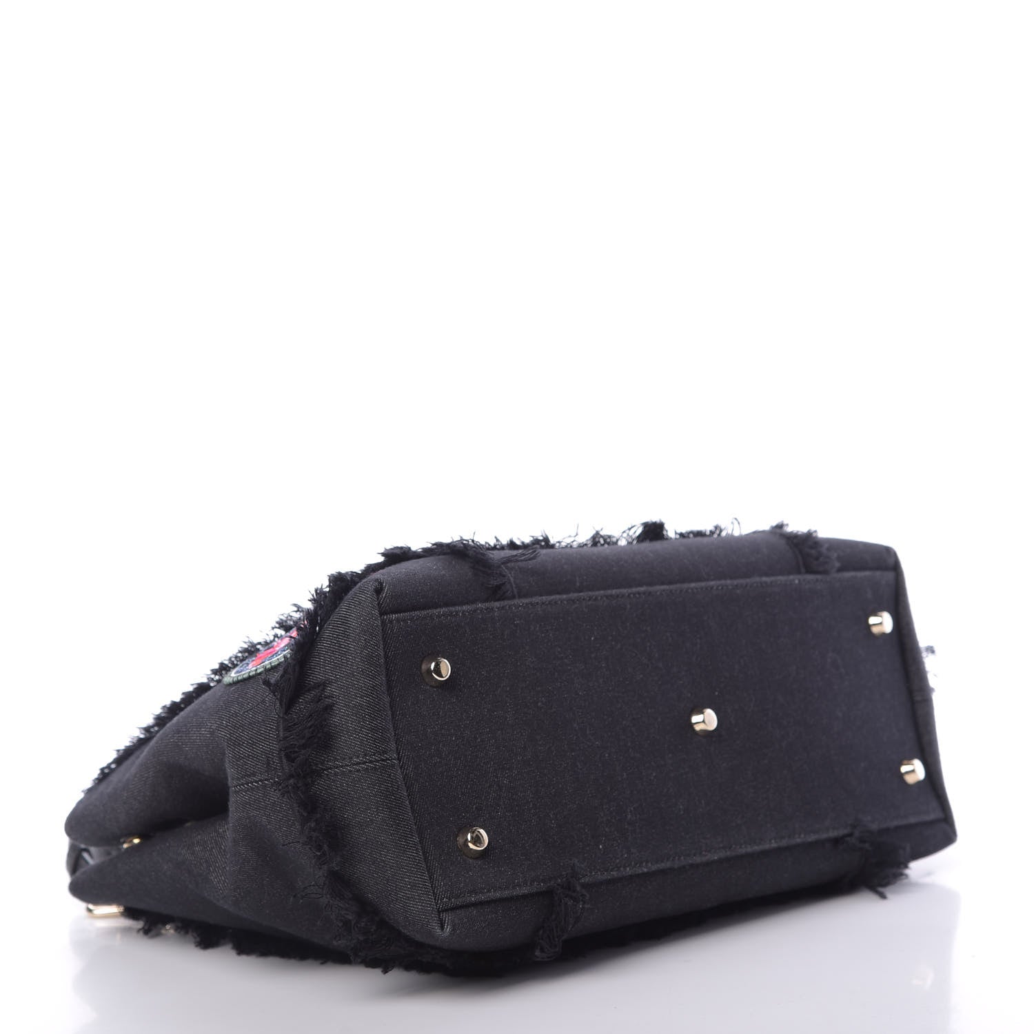 Christian Dior Denim Dior D Light Tote Multi 4 of 10