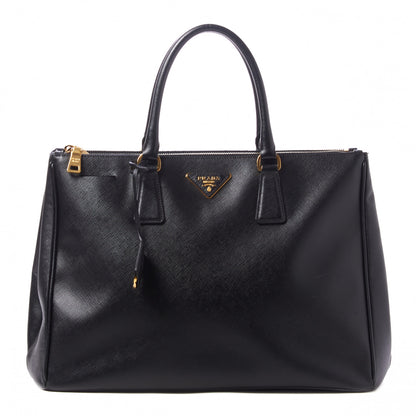 Prada Saffiano Large Galleria Double Zip Tote Black 1 of 9