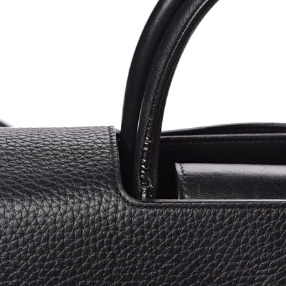 Christian Dior Grained Calfskin Medium Diorever Flap Black 9 of 13