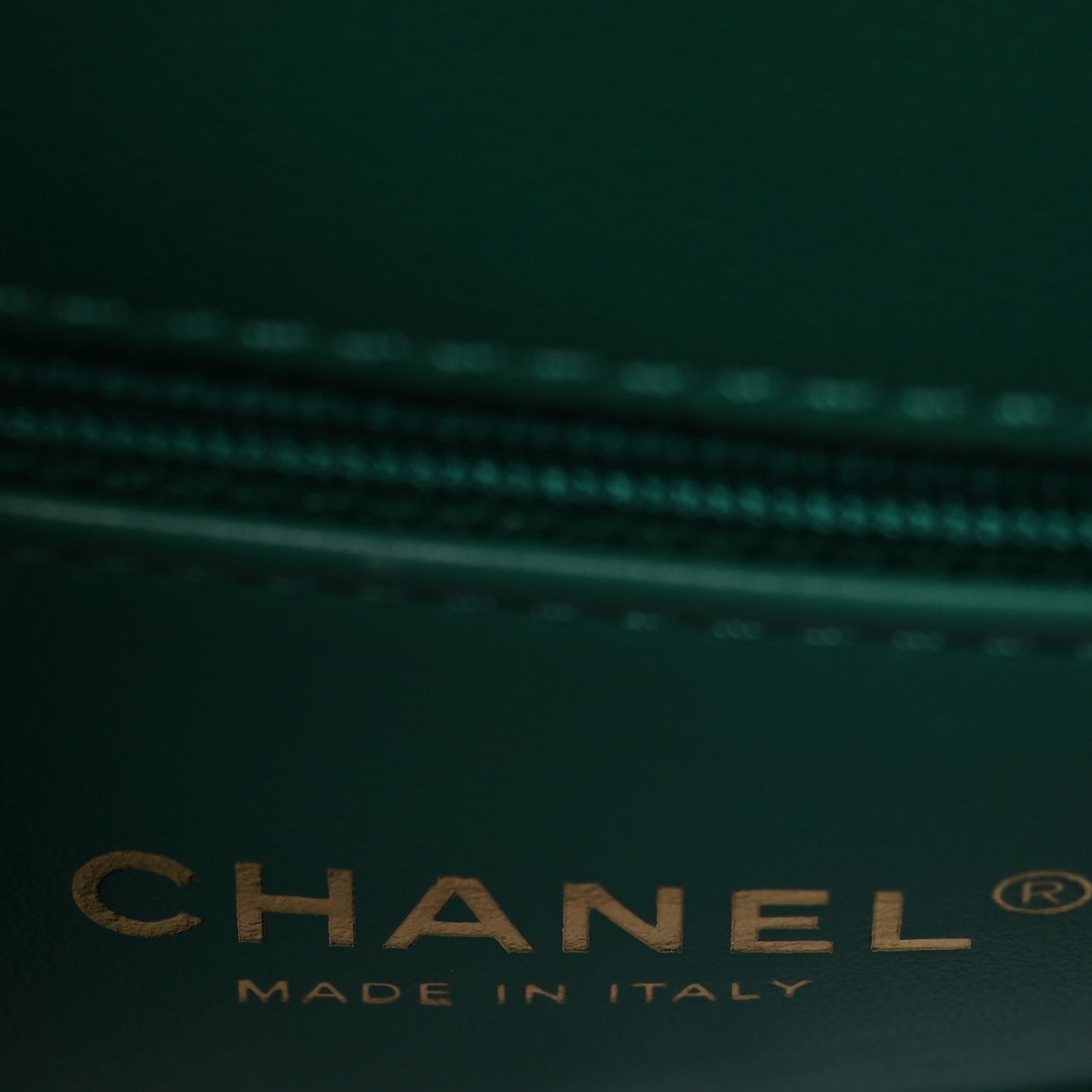 Caviar Quilted Extra Mini Coco Handle Flap Green