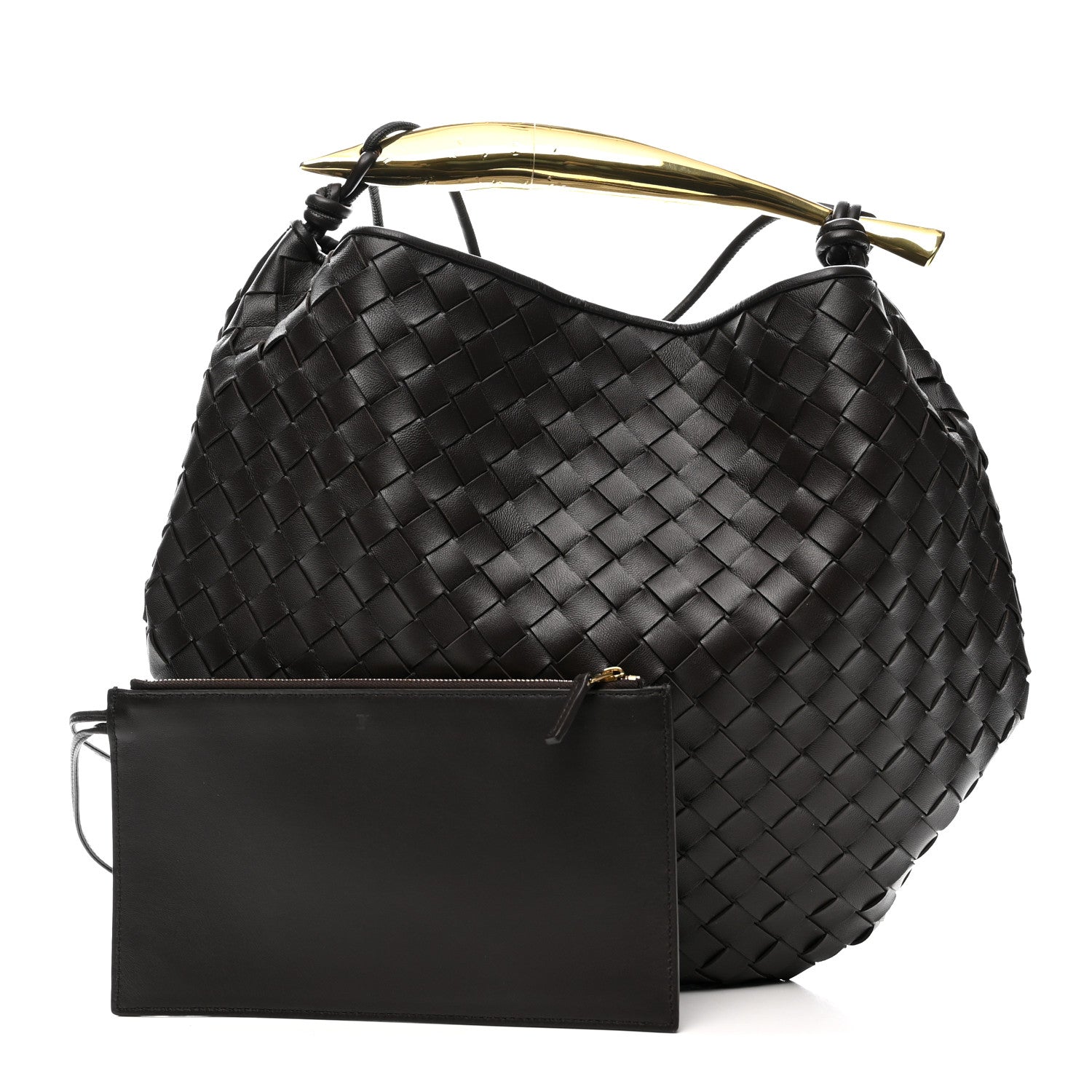 Bottega Veneta Nappa Intrecciato Medium Sardine Bag Fondant 3 of 12