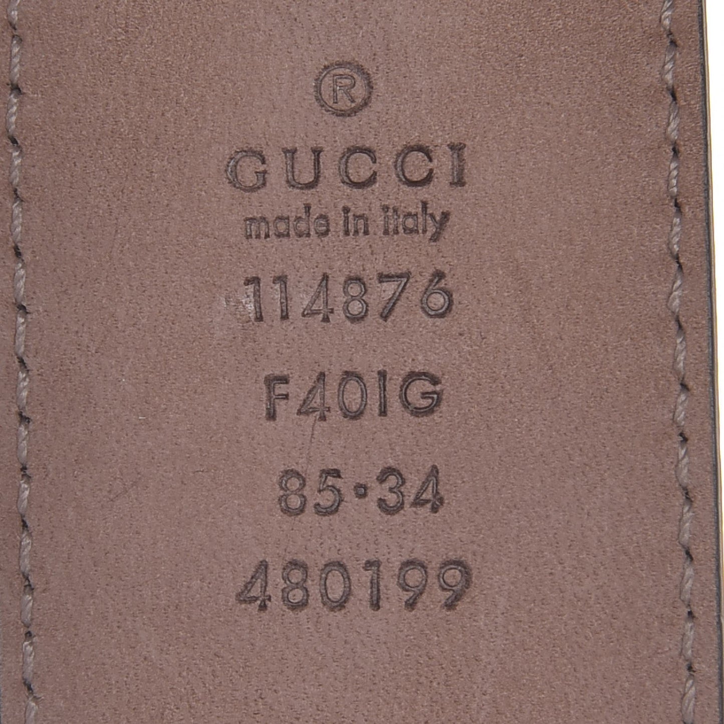 Monogram Interlocking G Belt 85 34 Off White
