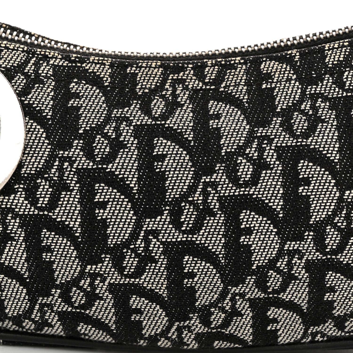 Christian Dior Monogram Shoulder Bag Pochette Blue 8 of 11