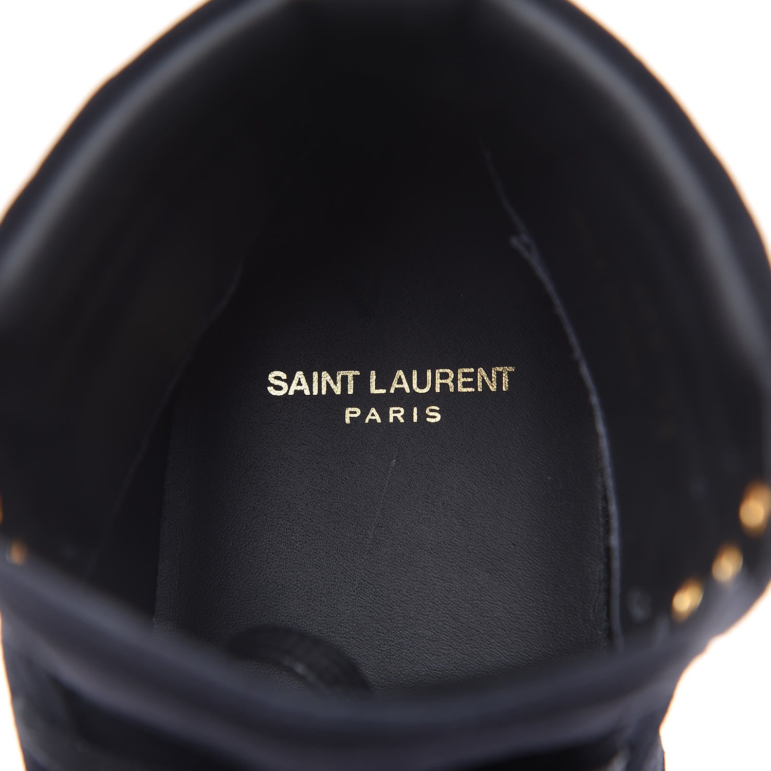 Saint Laurent Suede Mens Soho SL/10H High Top Sneakers 39 Navy 7 of 8