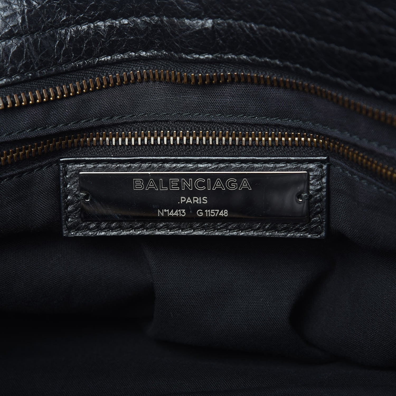 Balenciaga Agneau Classic Hardware City Black 5 of 7