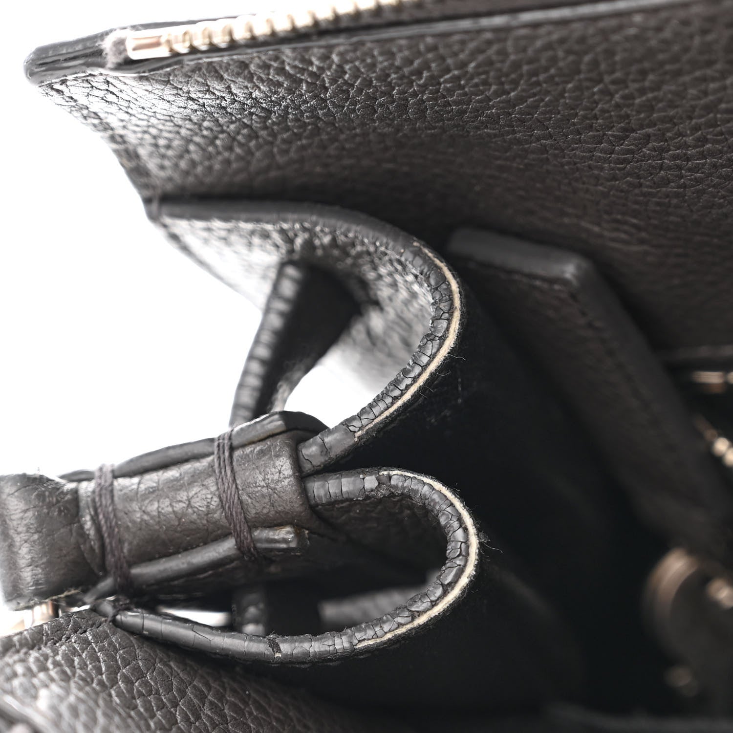 Saint Laurent Grained Calfskin Baby Sac De Jour Souple Asphalt 15 of 19
