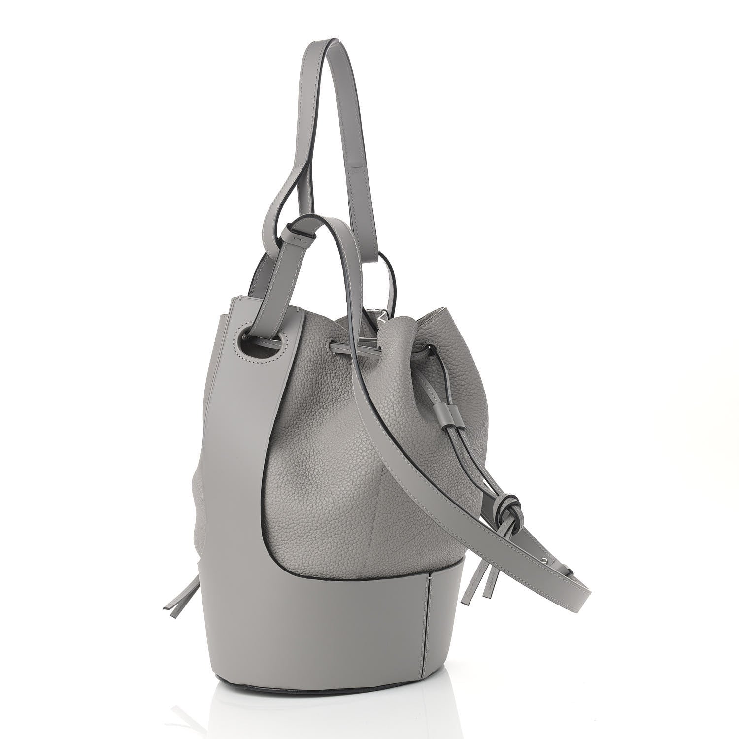 Loewe Calfskin Medium Balloon Bucket Bag Smoke 3 of 9