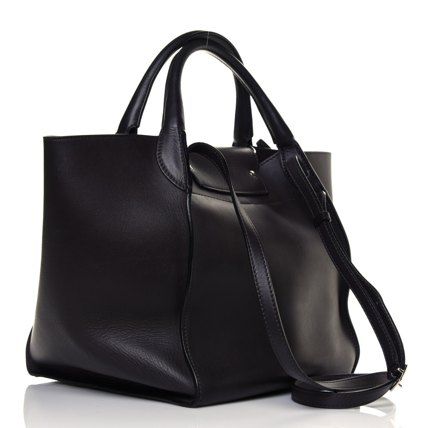Celine Smooth Calfskin Small Big Bag Liquorice 2 of 7