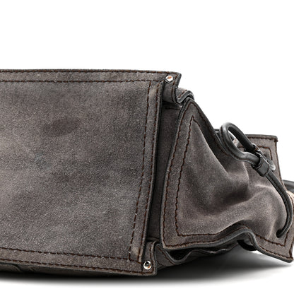 Loewe Suede Anagram Tote Grey 10 of 17