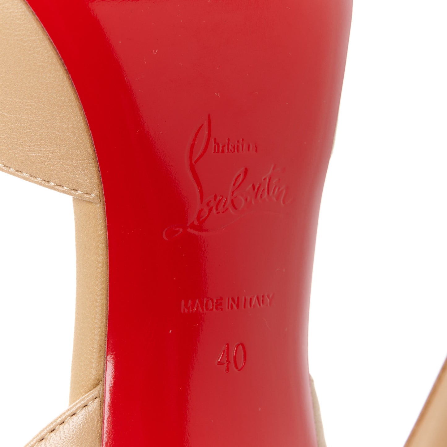 Kid O Kate Slingback 100 Pumps 40 Nude
