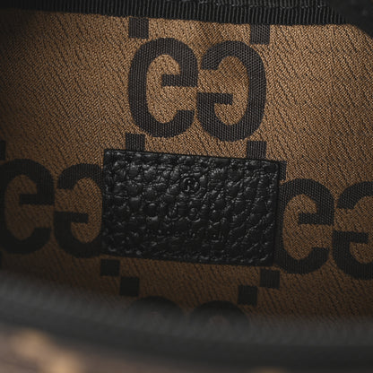 Gucci Recycled Polyester Monogram Jumbo GG Belt Bag Ebony Beige 6 of 10